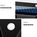 Solar LED Sensor Wall Light Garden Yard Pathway Security Lamp (102 LED)