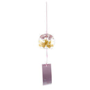 Creative Japanese Handmade Glass Painting and Wind Chimes Door Decoration G U5W8