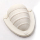 Midget Marine Boat Nylon Clam Shell Wire Cover Cable Pass Through Vents, White