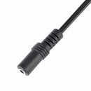 1x Stereo Audio PC TV Aux Cable Lead 3.5 mm Jack Female to 2x Male Phono Socket
