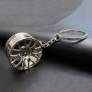 Creative Wheel Keychain Automotive Car Key Ring Chain Wheels MO3C