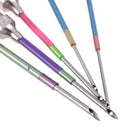 5Pcs Embroidery Stitching Punch Needle Sewing Tool With Needle Bottle DIY Too TE