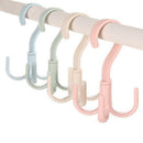 360 Degree Rotating Belt Hanger Multifuction Scarf Tie Rack Holder Kitchen