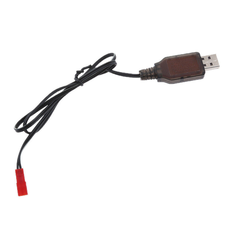 Plastic JST-2P Reverse USB Charging Cable Power Cable For RC Car 4.8V NiMH