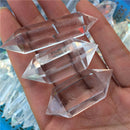100% Natural Rock Clear Quartz Crystal Wand Point Healing Stone 50-60MM Fashion.