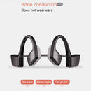 Wireless Bone Conduction Headset Handsfree 145mah for Cycling Running Black