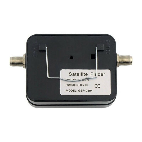 Plastic Black Mini Digital Lcd Display Satellite Signal Finder Meter Tester B4X4