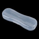 Baby portable tableware box storage plastic spoon fork travel transparent  Vh Gw