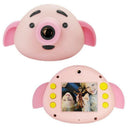 Children'S Fun Cameras Pig Shaped 1.8 Inch 300Mp 1080P Hd Children Front Re
