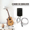 Fishman 301 4-Band EQ Equalizer Guitar Preamp Piezo Pickup Tuner with Microphone