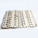 43 bottles Wooden Acrylic Color Ink Paint Bottle Storage Rack Holder Modular