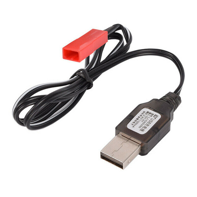 Sm-2P Positive Usb Charging Cable For Rc Car 4.8V 250Ma Ni-Mh Ni-Cd Battery F3F2