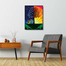 Painting By Numbers Kit DIY Canvas Oil Art Picture Wall Decor (Rich Tree) A
