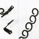 2Pcs Waterfall Twist Roller French Braid Twist Back Hair Styling Tool Clip Gift