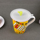 Creative Cartoon Anti-Dust Cup Cover Silicone Sealing Cactus Coffee Lid Cap