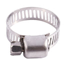 10 pcs. High torque adjustable band 16-25 mm Worm Gear hose clamps