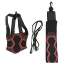 Football Kick Solo Belt Trainer Kinetic Elastic Cord Stretches Soccer Sport