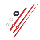 New Diy Quartz Clock Movement Parts Repair Tool Set Kit With Hands Red Repa