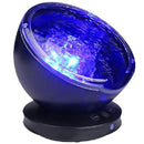 Ocean Wave Projector, Night Light Lamp with Adjustable Lightness 7 Lighting