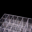 Clear 24 Makeup Lipstick Cosmetic Storage Display Stand Racks Holder OrganizeME
