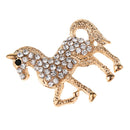 Gorgeous Horse Animal Brooch Pin, Lapel Collar Pin Brooches Women Clothing Decor