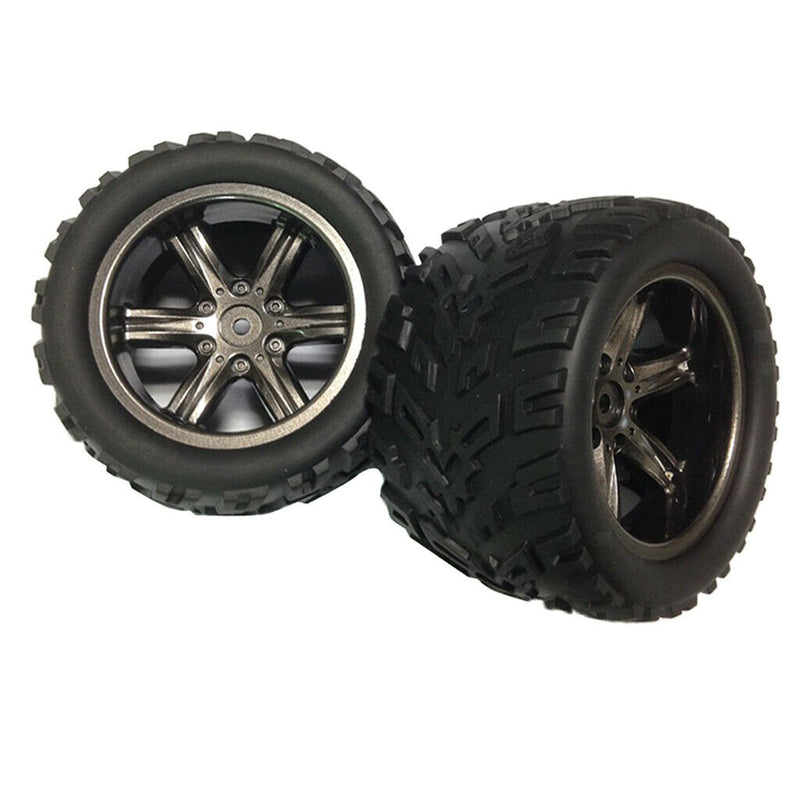Set of 6 Rc Tires Car Tire Set for 1/121 RC Truggy Monster Truck Car