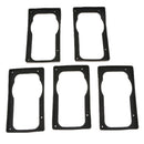 5 Pieces PC Computer Power Supply Fan Soft Silicon Shock Absorption Gasket