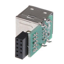 9 Pin header to USB2.0 Adapter Motherboard 9P to Dual USB2.0 Female Card