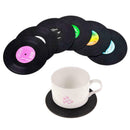 Vinyl Coaster Retro Vinyl CD Record Cup Drink Holder Tableware Placemat Mat Q8I5