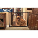 Magic Gate Portable Folding Safety Guard For Pets Dog Cat Isolated Gauze