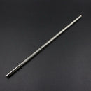 2pcs Stainless Steel Metal Juice Water Drinking Straws+ 1pc Cleaning Brush Set