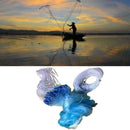 30M x 1M Clear Fishing Fish Trap Monofilament Gill Net Nylon Silk Nets  Sal I3D3