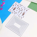Circle Frame Metal Cutting Dies for DIY Scrapbooking Card Die Cuts (AB0009) A