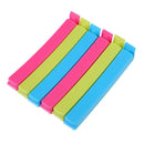 6Pcs Food Snack Seal Sealing Bag Clips Sealer Clamp Kids Kitchen Tool