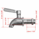 M16 Stainless Steel Beverage Drink Dispenser Wine Barrel Spigot/Tap/Faucet