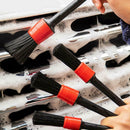 5Pcs/set Car Detailing Brush Cleaning Natural Multi-function Hair Brush Pretty