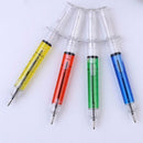 1pcs Funny Syringe Ballpoint Pens Creative Ball Point Pen Stationery Random