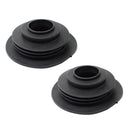 2x Headlight Rubber Dust Covers for HID LED Conversion Kit C6 Bulb Seal Cap