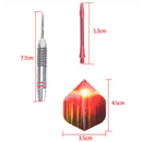 3Pcs Darts Professional Steel Tip Dart With Aluminium Shafts Nice Dart Flights-