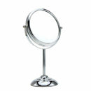6inch Mirror Luminous Makeup Shaped Round Double Faces With Foot 10x Magnif Y4Y8