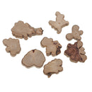 30x Wood Log Slices Discs DIY Art Craft Wedding Rustic Wooden Pile Ornaments
