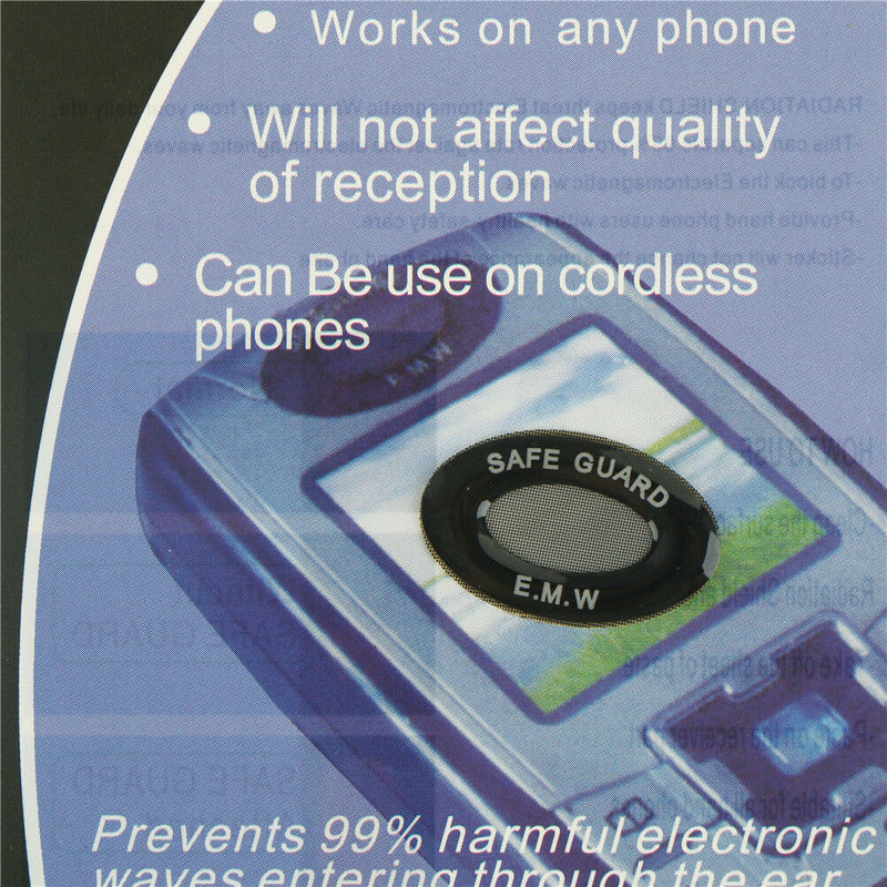5 Radisafe Anti Radiation EMF Protection Energy Saver Phone Laptop Stickers MO
