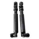 2Pcs Steel CVD Universal Joint Drive Shaft for 1/10 RC Rock Crawler Car Axi