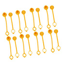 8 Pairs Dust Cap Plug Cover 3/8inch Quick Disconnect Connect for Propane and
