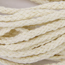 5mm x 11yd | 100% Natual Cotton Macrame Rope | Multi Strand Twisted Cotton Cord