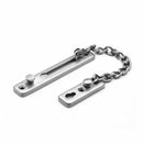 Chrome Door Chain& Screws High Security Safety Guard Restrict Lock Anti KYO