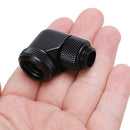 90 Degree Rotary Hard Tube Fitting G1/4 Adapter For Outside Od14Mm Hard Tub