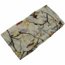 Lightweight Floral Birds Print Shawl Scarf Beige