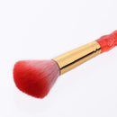 Diamond Makeup Brush Women Cosmetics Beauty Make Up Brush Tool (Red) A