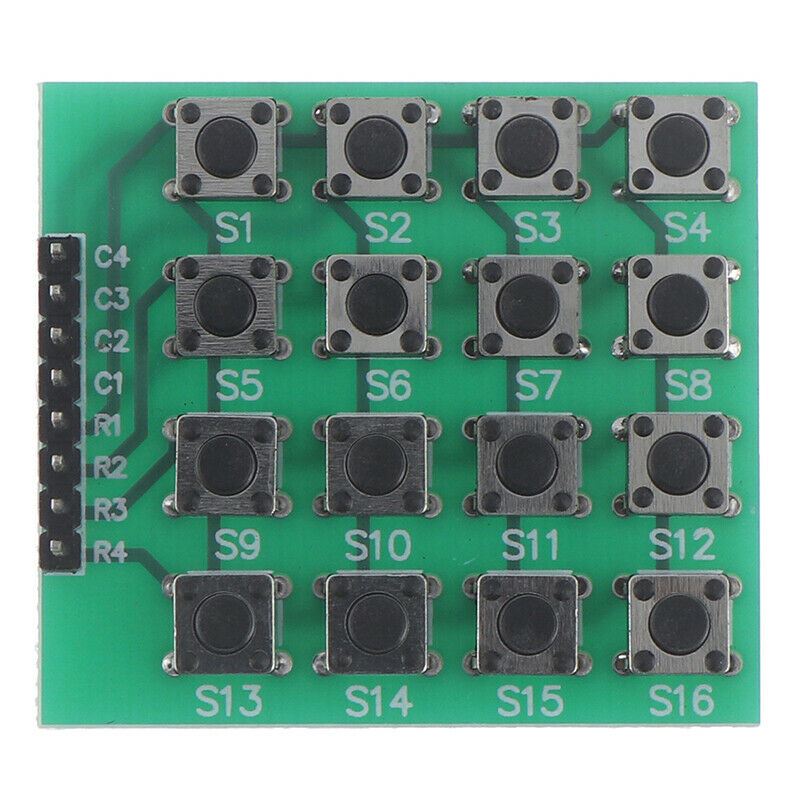 1Pc 4x4 Matrix Keypad Keyboard module 16 Botton For Arduin Kw